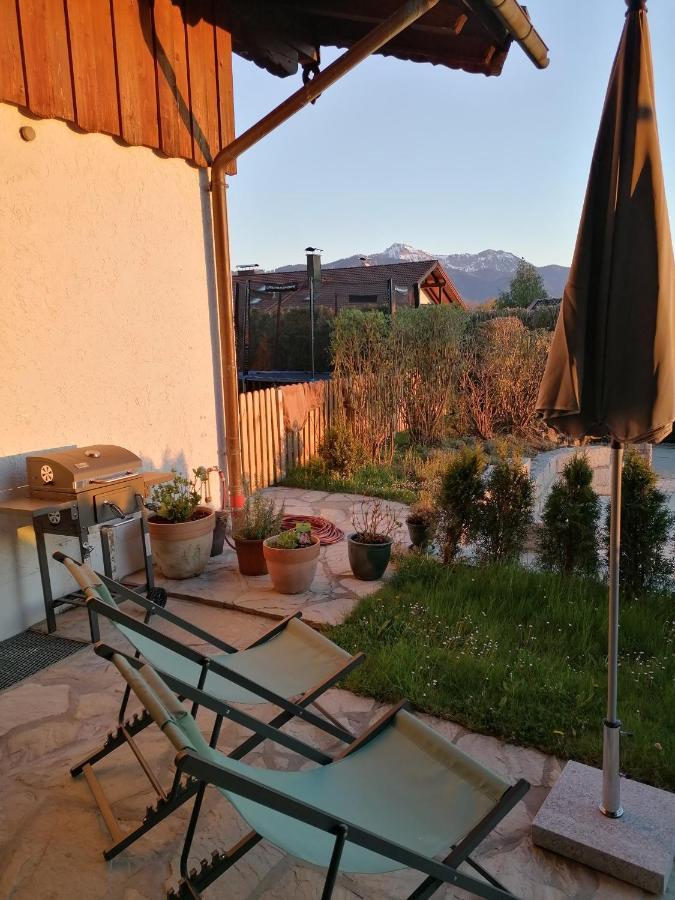 Ferienwohnung Stoeckl Grabenstätt Dış mekan fotoğraf